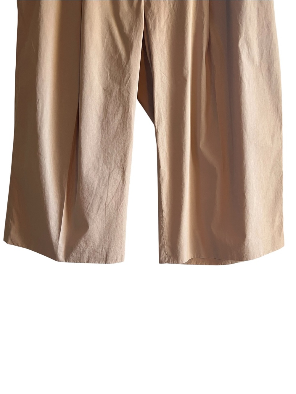 Dries Van Noten Beige Cropped Wide-Leg pleated pants size 40 excellent condition - Picture 3 of 9